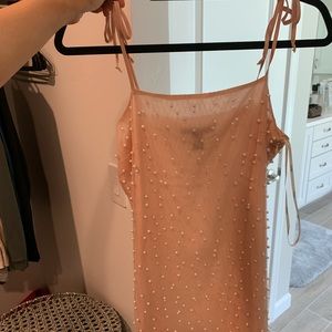 Forever 21 pearl mini dress